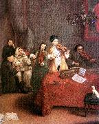 LONGHI, Pietro The Concert ef China oil painting reproduction
